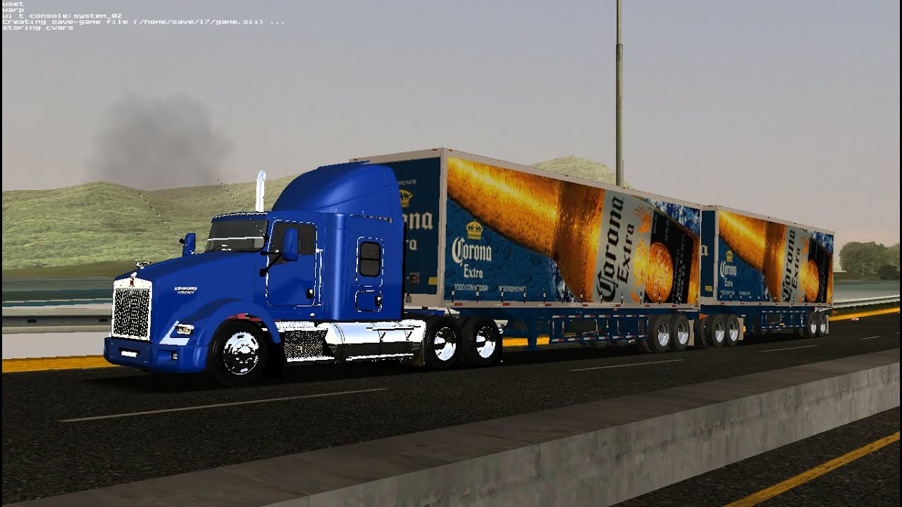 Probando Camiones MX | Kenworth T800 | Full de Corona Extra | Haulin