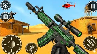 FPS Robot Shooter Strike Anti-Terrorist Shooting🚁🪂 New #2026​ Update  Android GamePlay  screenshot 1