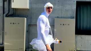 I took all of my brother's clothes and made him look crazy lol