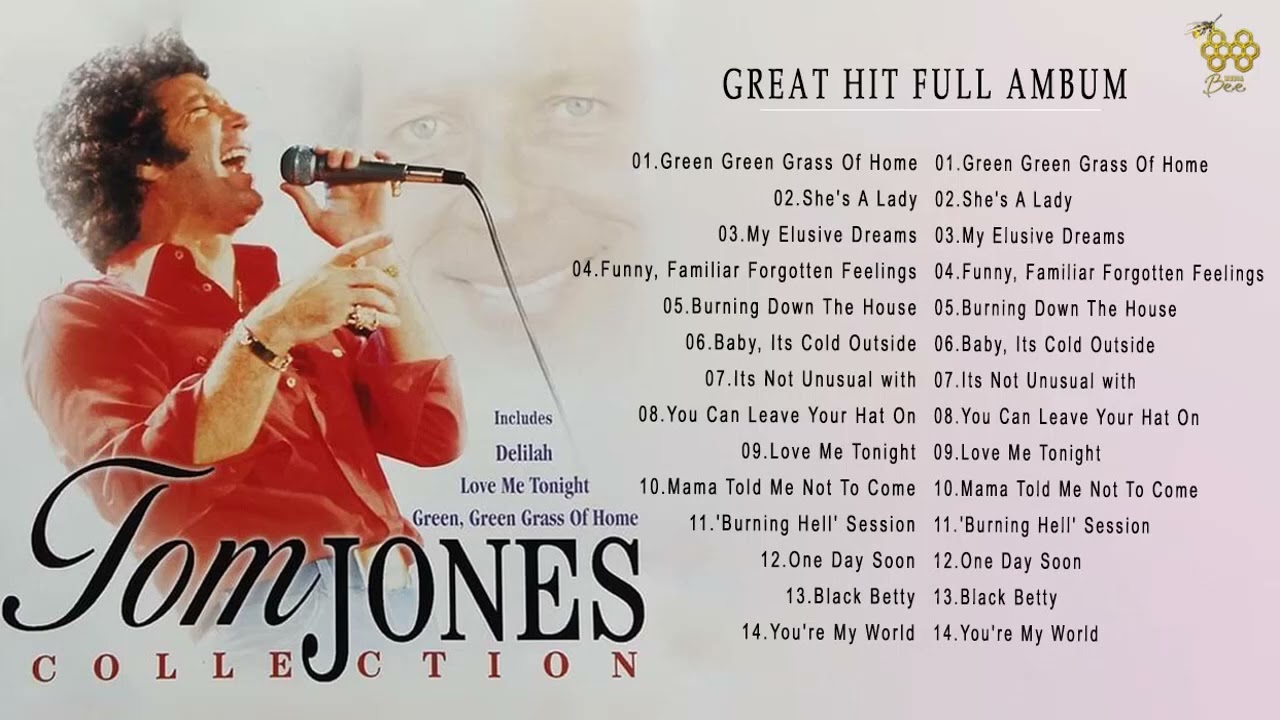 Tom Jones Greatest Hits Full Album Best Of Tom Jones Songs YouTube