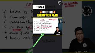 🎯 Your Costing Exemption Blueprint Is Here! 📈 #pw #caintermediate  #physicswallah #cawallah
