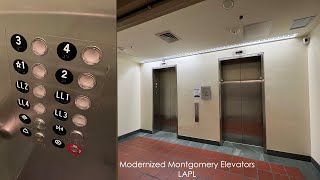 Modernized Montgomery Tower Elevators at Central Library in  Downtown Los Angeles, CA