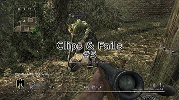 Clips & Fails #5 (Multi-CoD Highlights)