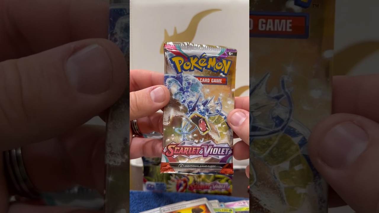 Pokemon scarlet and Violet booster box hit 9