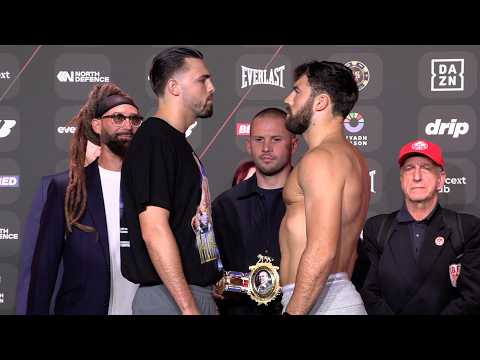 John Hedges vs Pat Brown • FULL WEIGH IN | DAZN Boxing & Matchroom Boxing
