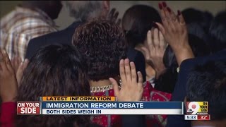 Both sides weigh in on immigration reform