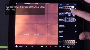vidibox tutorial - Part 3: Project Menu