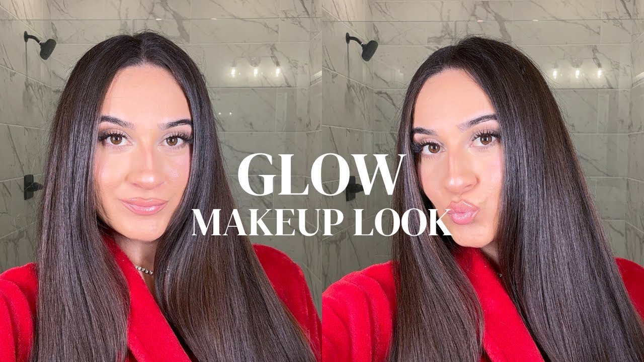 Полный гламурный сияющий макияж 💄 Готовьтесь вместе со мной | Стойкий и сияющий