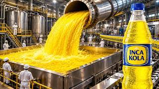 How is Inca Kola made in Peru? 🥤 | Peru's Pride Drink