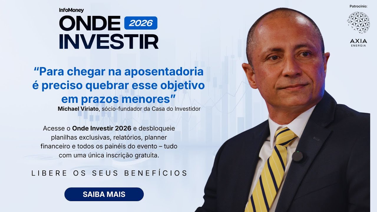 Para chegar na aposentadoria é preciso quebrar esse objetivo em prazos menores| ONDE INVESTIR 2026