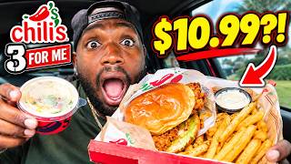 I Tried Chili's $10.99 3 For Me... Is It Actually Worth It?