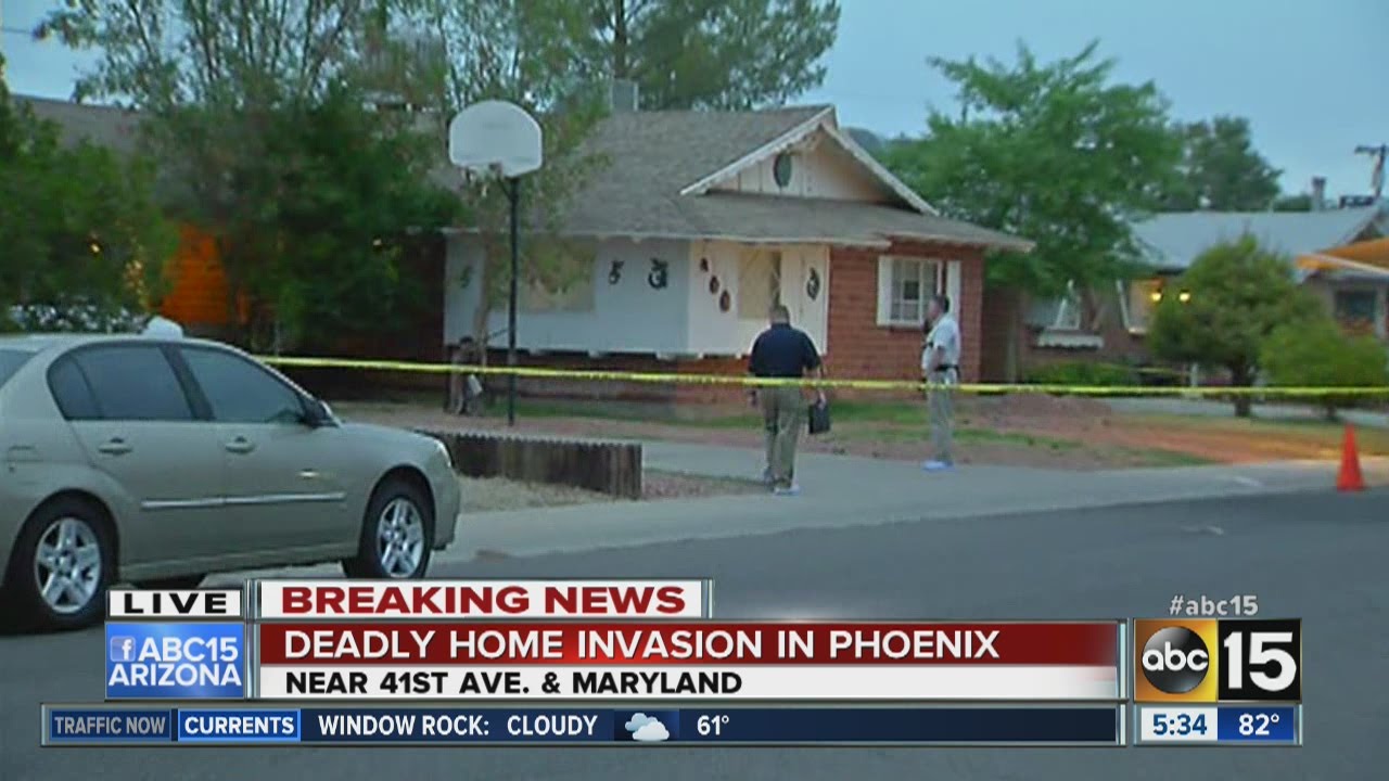 Deadly home invasion in Phoenix - YouTube