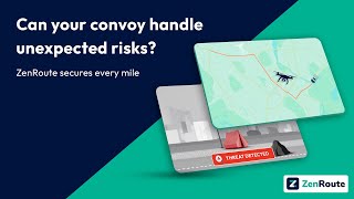 ZenRoute: AI-Powered Drone Security for Convoys – Real-Time Threat Detection