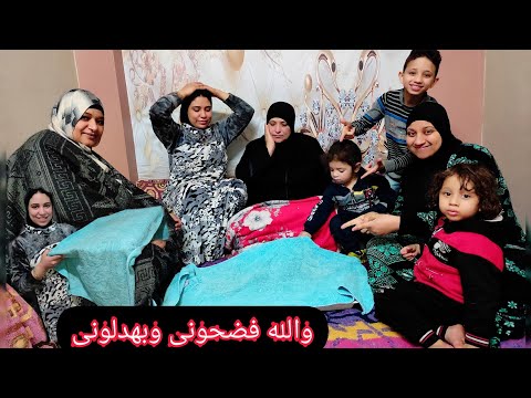 وربنا امى ضربتنى جمعتهم وعملت عشاء من بيتنا ونزلت وامى حماتى بهدلتنى صعبان عليا نفسي 