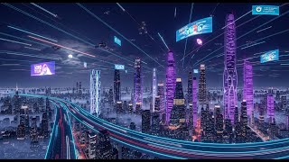 Future City 2045: Smart Megacity of the Near Future | Sci-Fi AI Short Film (4K)