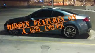 #G35HiddenFeatures G35 Coupe (HIDDEN FEATURES ON THE G35) Infiniti G35 Coupe Hidden Features