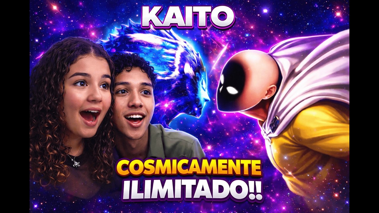 HATER DE ANIME REAGINDO A Saitama x Garou Cósmico (One Punch Man) | Cosmicamente Ilimitado | Kaito