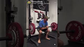 Zercher Squat PR: 277 lbs at 50 years old