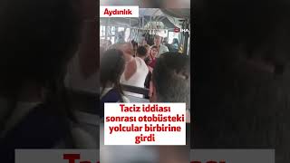 Otobüste Iddiası Sonrası Yolcular Birbirine Girdi Şfet Üs