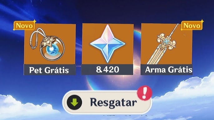 Banners da Versão 4.3 e Códigos de Resgate (360 Gemas Grátis