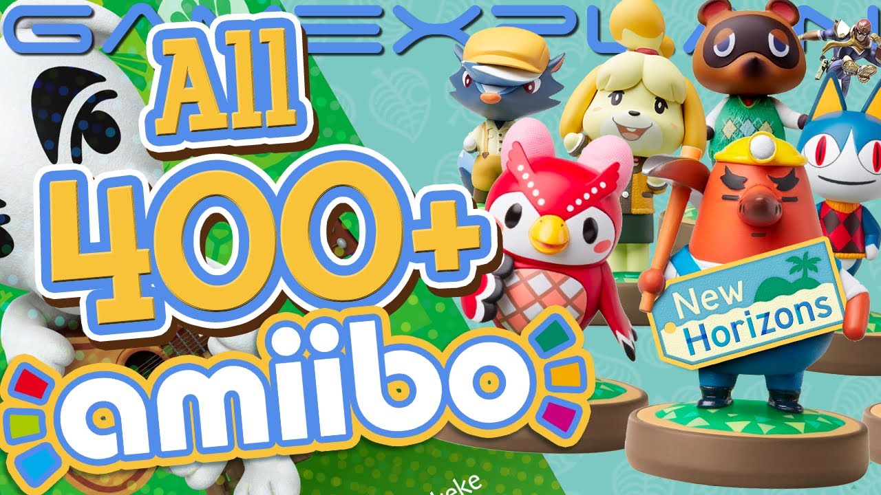 Scanning All 400+ Amiibo in Animal Crossing: New Horizons! - YouTube