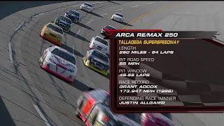 2009 ARCA 250 Talladega Full Race 720p60