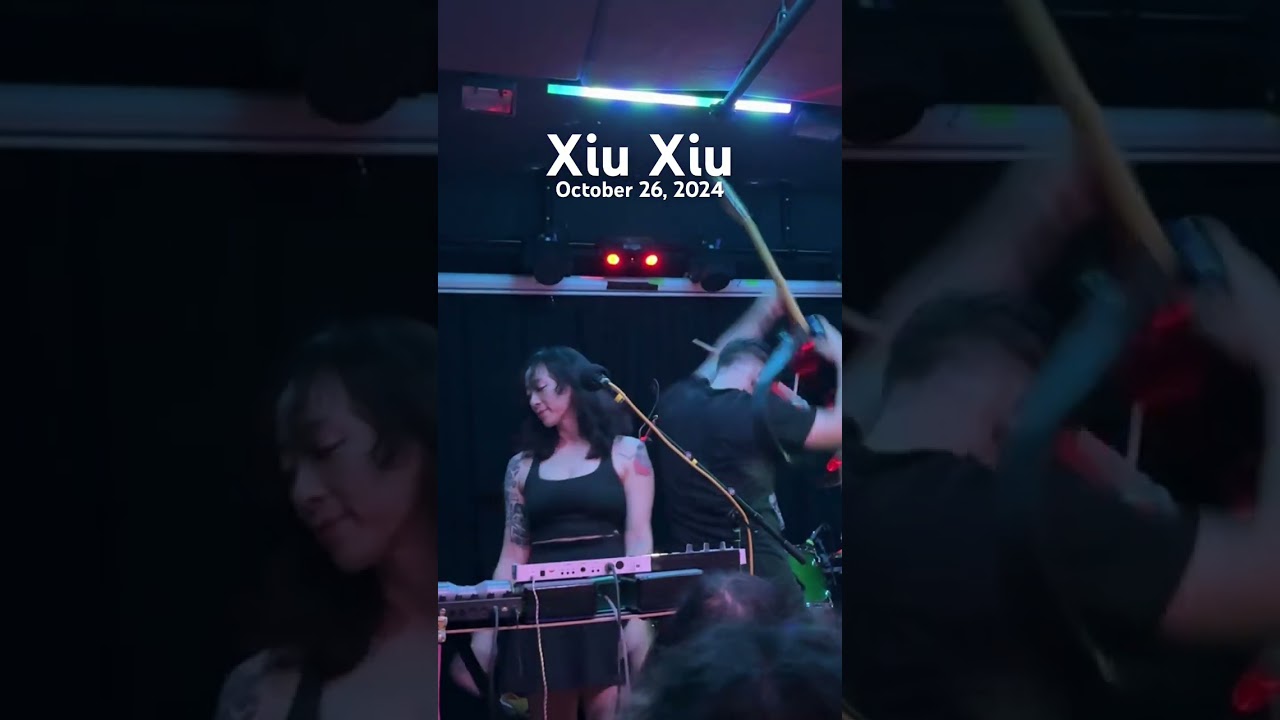 Xiu Xiu performing at The Coast in Fort Collins, Co.  