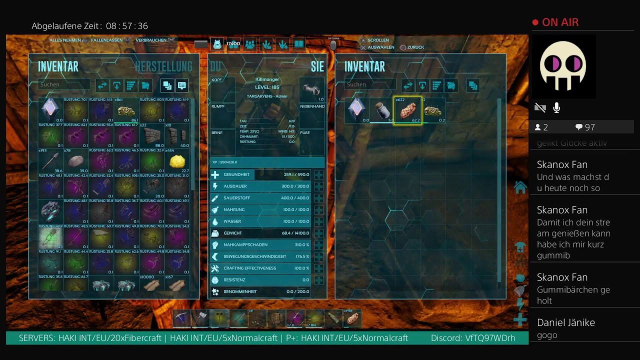 ARK PS SERVER | HAKI INT/EU | Raid primitive plus vs TARGARYENS