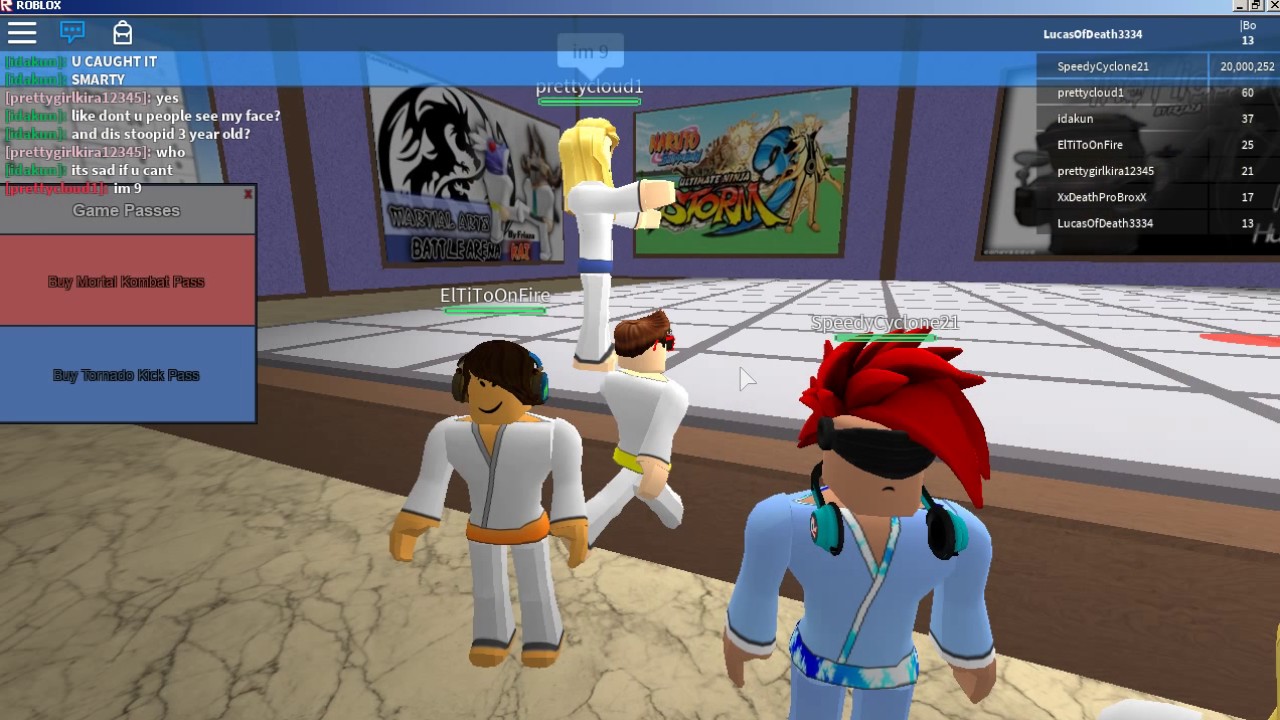 robloxmartial arts battle arena kai YouTube