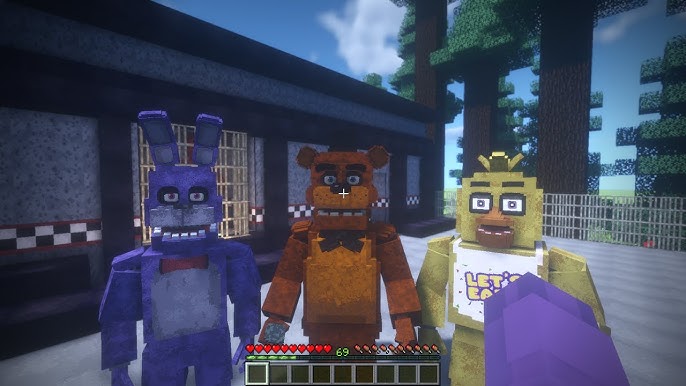 Five Nights at Freddy's 1 V2 map 1.16.4 Minecraft Map