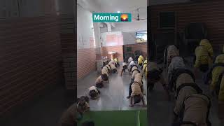 morning time m parvat #school  asan karte huy bache