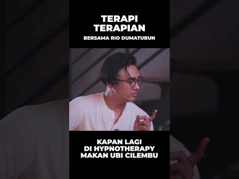 CUMA DI SINI HIPNOTERAPI SAMBIL MAKAN UBI CILEMBU
