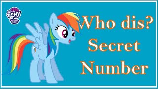 How would MLP sing "Who dis?" by SECRET NUMBER?