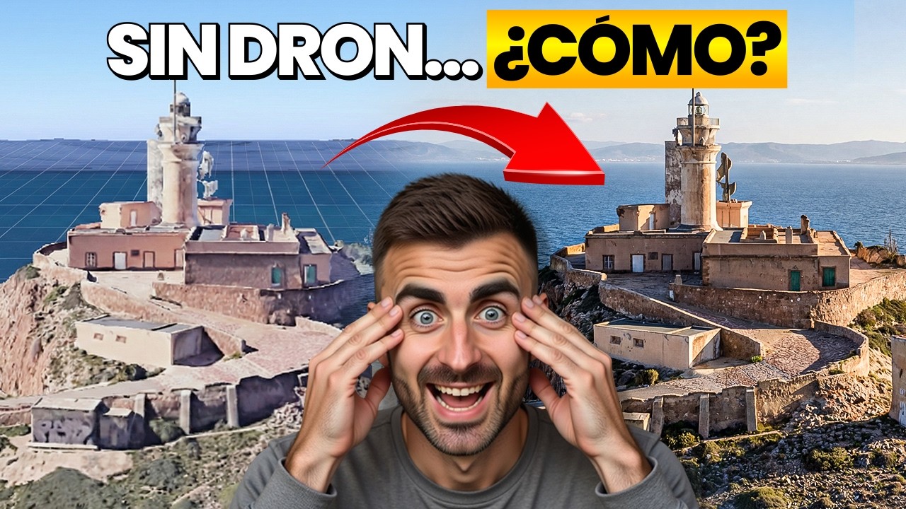 De Google Earth a DRON de CINE con IA (GRATIS, sin dron)