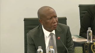 Julius Malema Grilling DJP Ledwaba on Madlanga commission allegations 