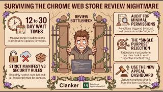 Surviving the Chrome Web Store Review Nightmare with Agentic Browser Extensions featuring Clanker