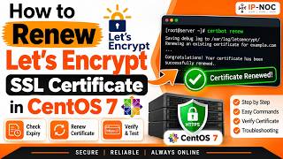 How to Renew Let’s Encrypt SSL Certificate in CentOS 7 | Step-by-Step Guide