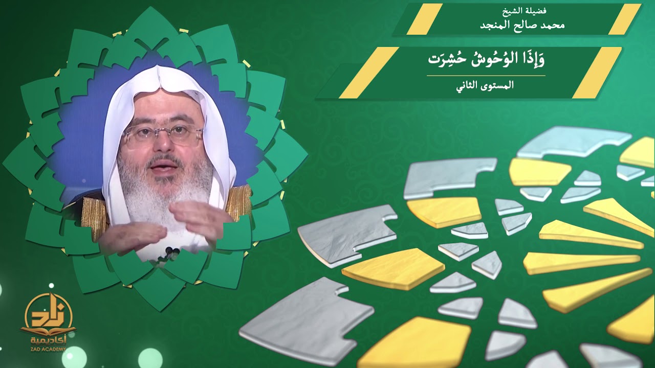 وإذا الوحوش حشرت ـ من محاضرات التفسير ـ المستوى الثاني