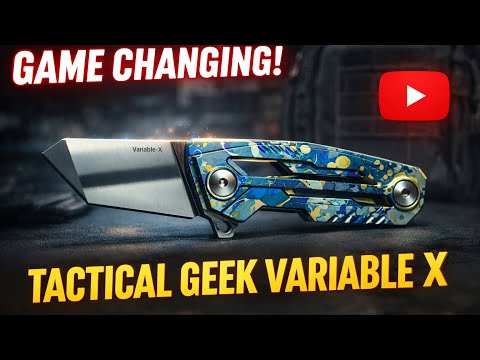 This Tiny Titanium Knife Is Unlike Anything You’ve Seen | Tactical Geek Variable X