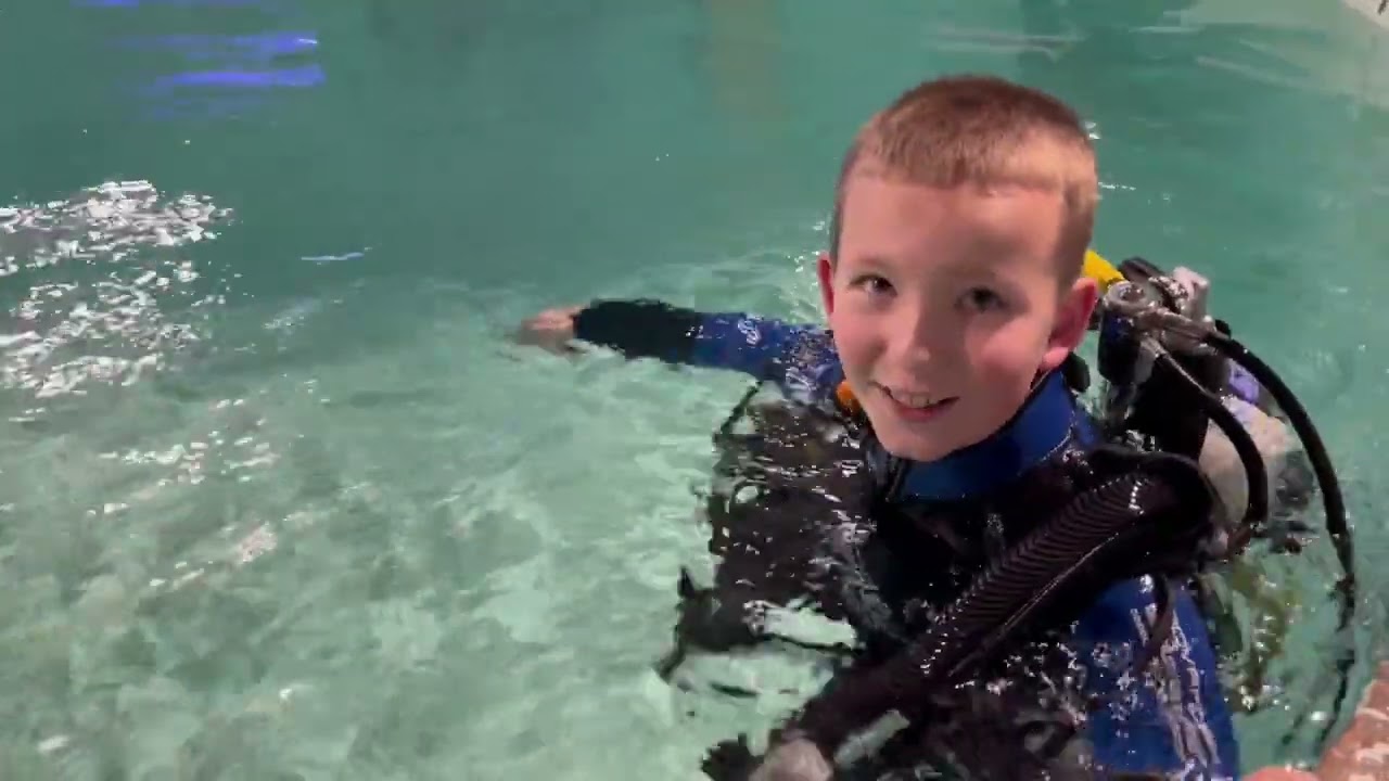 Junior Shark Swim, Blue Planet Aquarium , Chester 2022