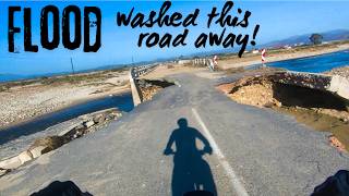 3 Bridges. Flood washed the road away!