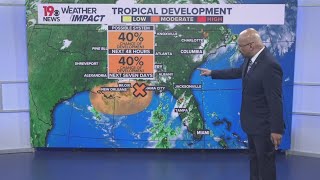 Possible tropical system could impact Gulf Coast of the United States this week