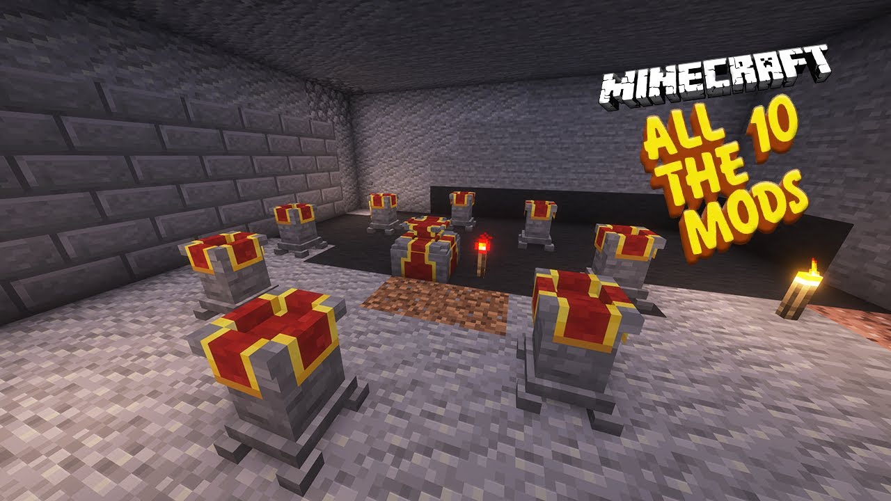 Minecraft | All The Mods 10 Ep.9 - Building An Altar and Making Seeds ...