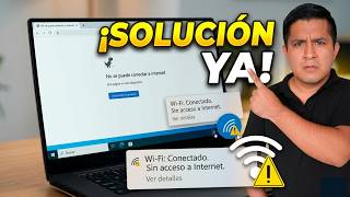 WiFi Conectado Pero SIN INTERNET en Windows 10/11? ¡SOLUCIÓN DEFINITIVA! (2026)