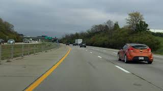 Cincinnati Beltway (Interstate 275 Exits 8 to 1) eastbound/outer loop