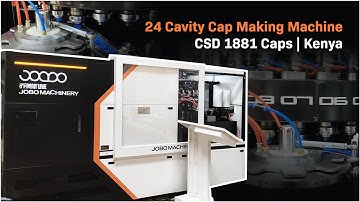 Cap Making Machine Installation in Kenya | CSD1881 Caps Production Full Setup#ccm 
