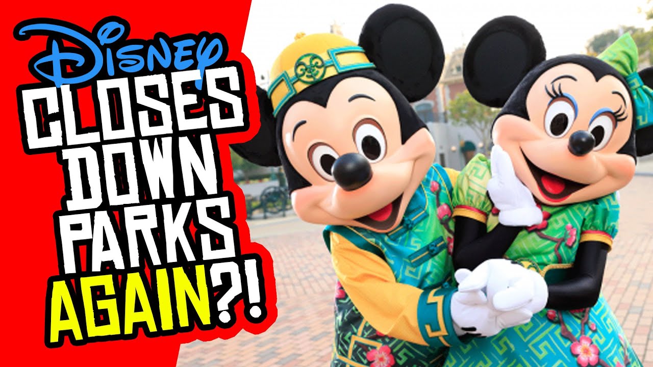Disney CLOSES AGAIN in Hong Kong! Will Walt Disney World Close Again
