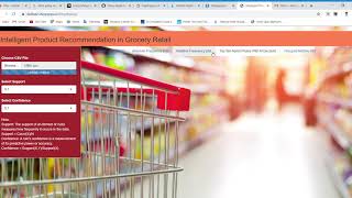 Intelligent Product Recommendation in Grocery Retail