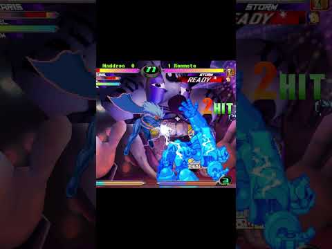 MvC2: Romneto - Storm *Rare* Double Arc Modified Airdash .:11.5.25:.