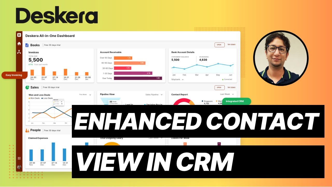 Enhanced Contact View in CRM - YouTube